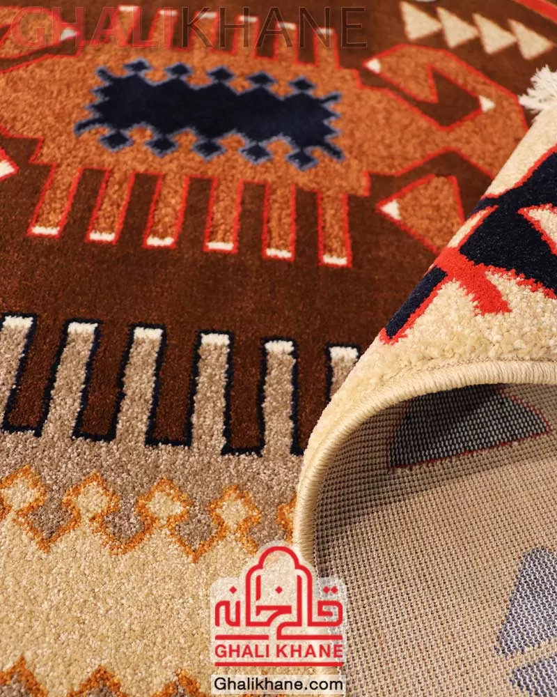 فرش ستاره کویر یزد کلکسیون شاهسون 320 شانه کد SH-B055-8881 نمایندگی رسمی