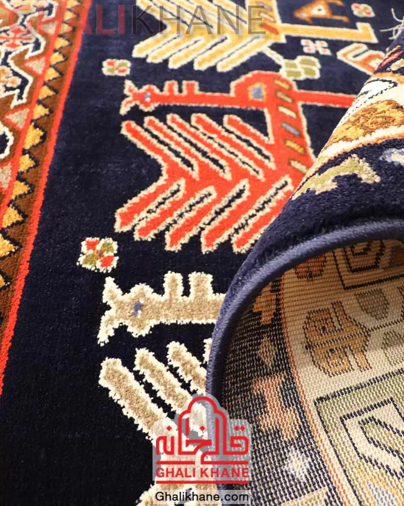 فرش ستاره کویر یزد کلکسیون شاهسون 320 شانه کد SH-B056-8851