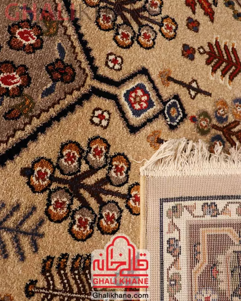 فرش ستاره کویر یزد کلکسیون شاهسون 320 شانه کد SH-B057-8818