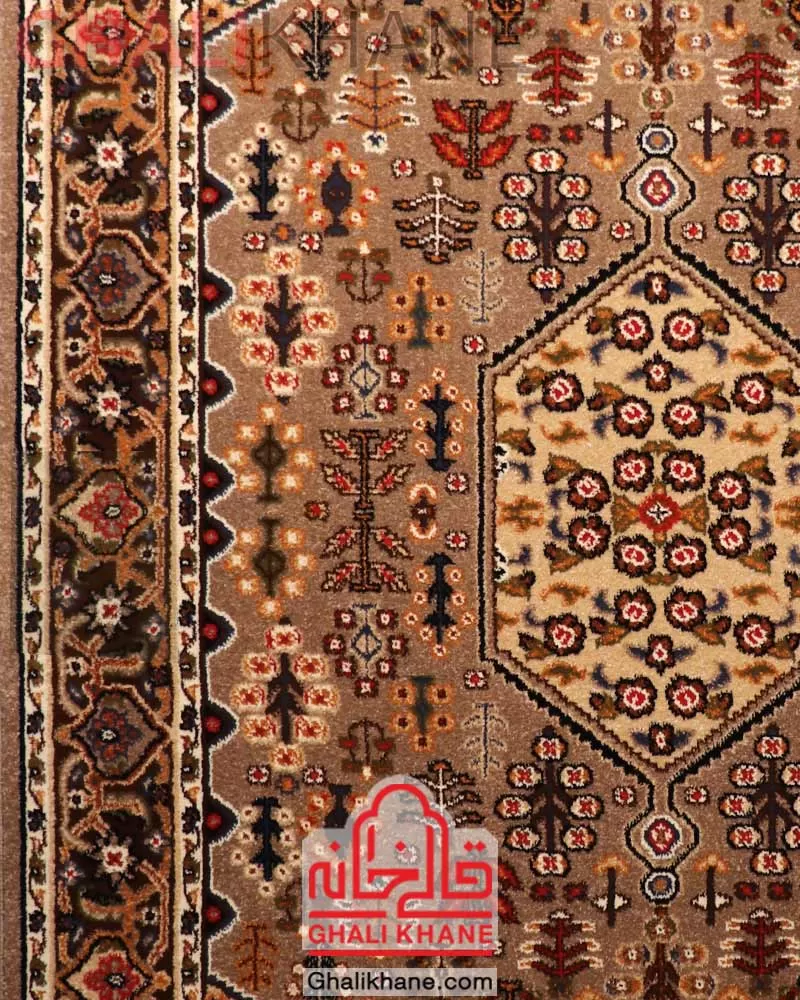 ارزانترین قیمت   فرش ستاره کویر یزد کلکسیون شاهسون 320 شانه کد SH-B057-8838