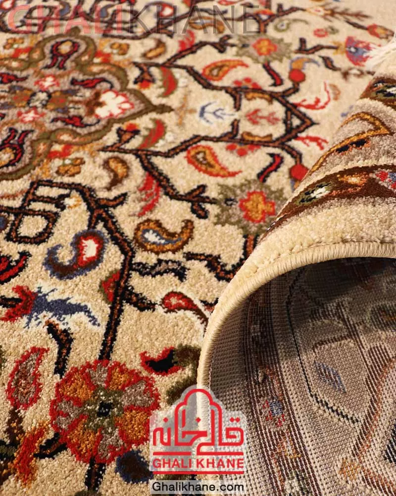 فرش ستاره کویر یزد کلکسیون شاهسون 320 شانه کد SH-B058-8813