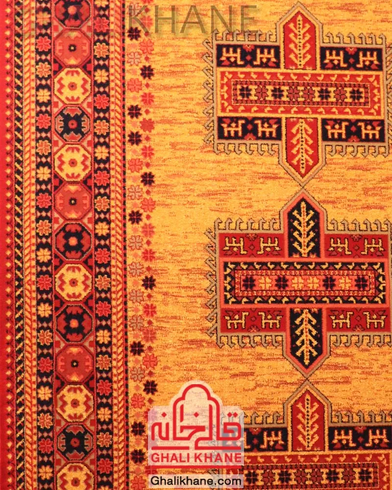نمایندگی رسمی   فرش ستاره کویر یزد کلکسیون شاهسون 320 شانه کد SH-B101-5025