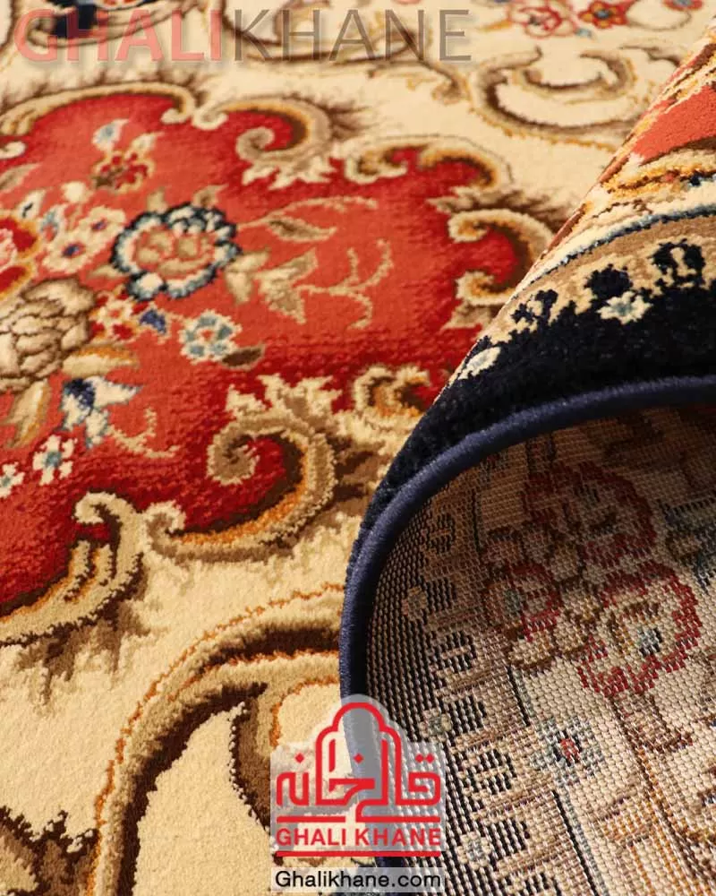 فرش ستاره کویر یزد کلکسیون شاهسون 320 شانه کد SH-X012-5194 نمایندگی رسمی