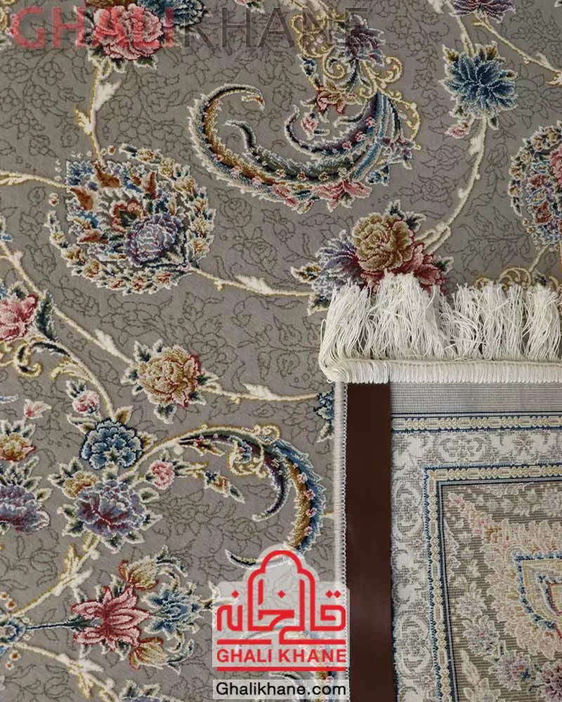 فرش ستاره کویر یزد کلکسیون نقش جهان 1000 شانه کد HI-E040-2037