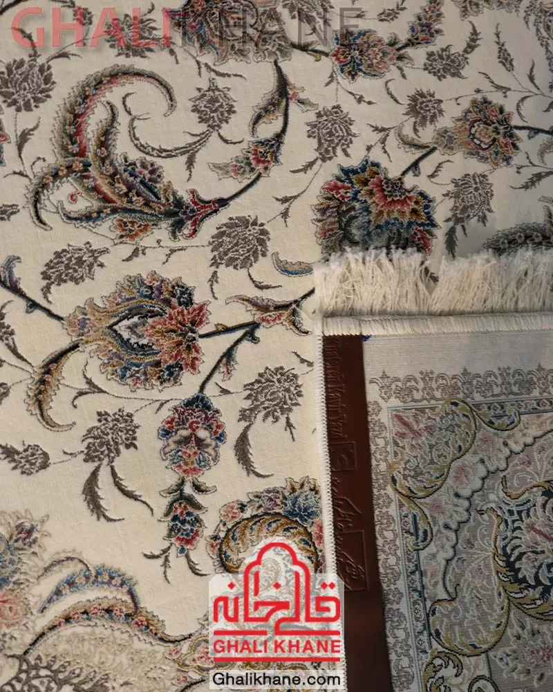 قیمت عمده فرش ستاره کویر یزد کلکسیون نقش جهان 1000 شانه کد HI-E041-2003