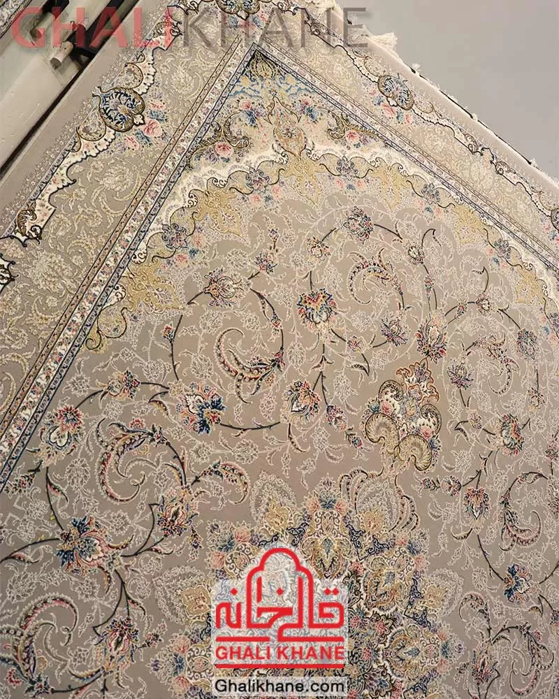 خرید حضوری   فرش ستاره کویر یزد کلکسیون نقش جهان 1000 شانه کد HI-E041-2033