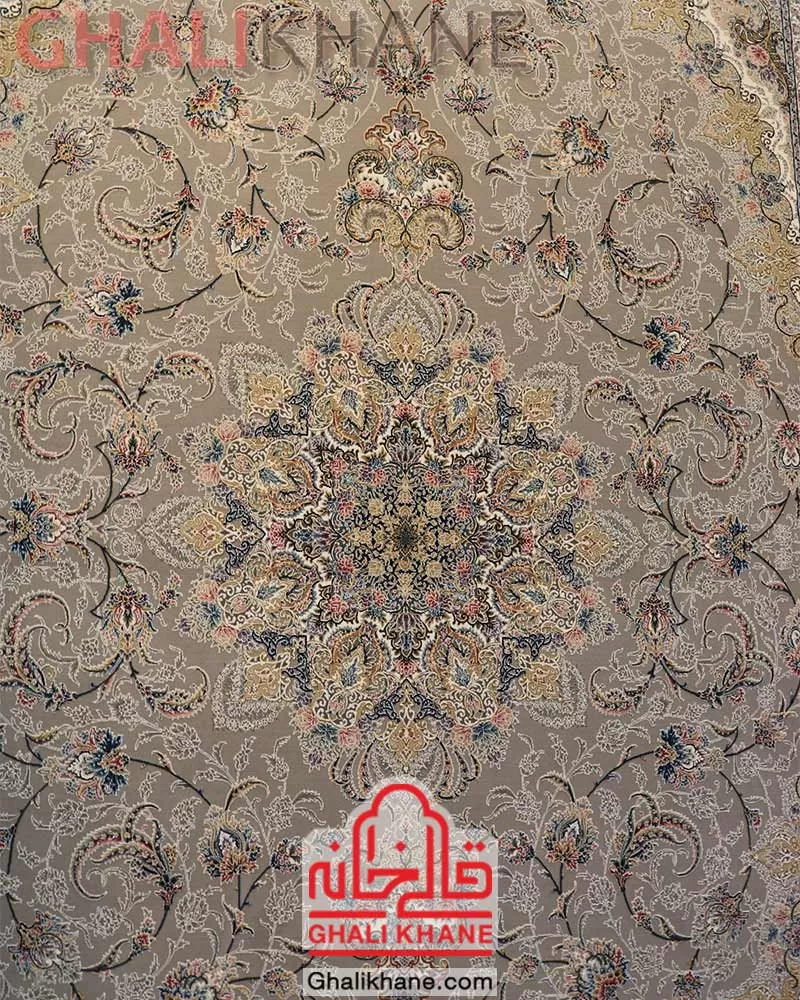 خرید اینترنتی   فرش ستاره کویر یزد کلکسیون نقش جهان 1000 شانه کد HI-E041-2033