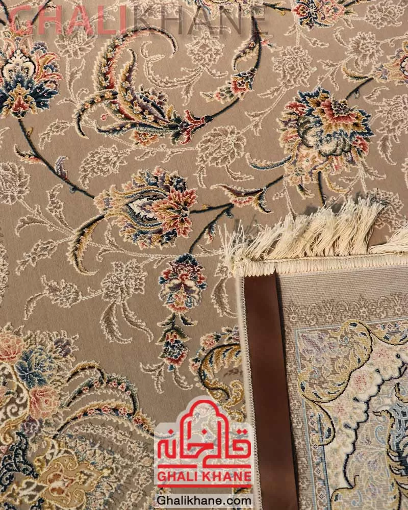فرش ستاره کویر یزد کلکسیون نقش جهان 1000 شانه کد HI-E041-2033