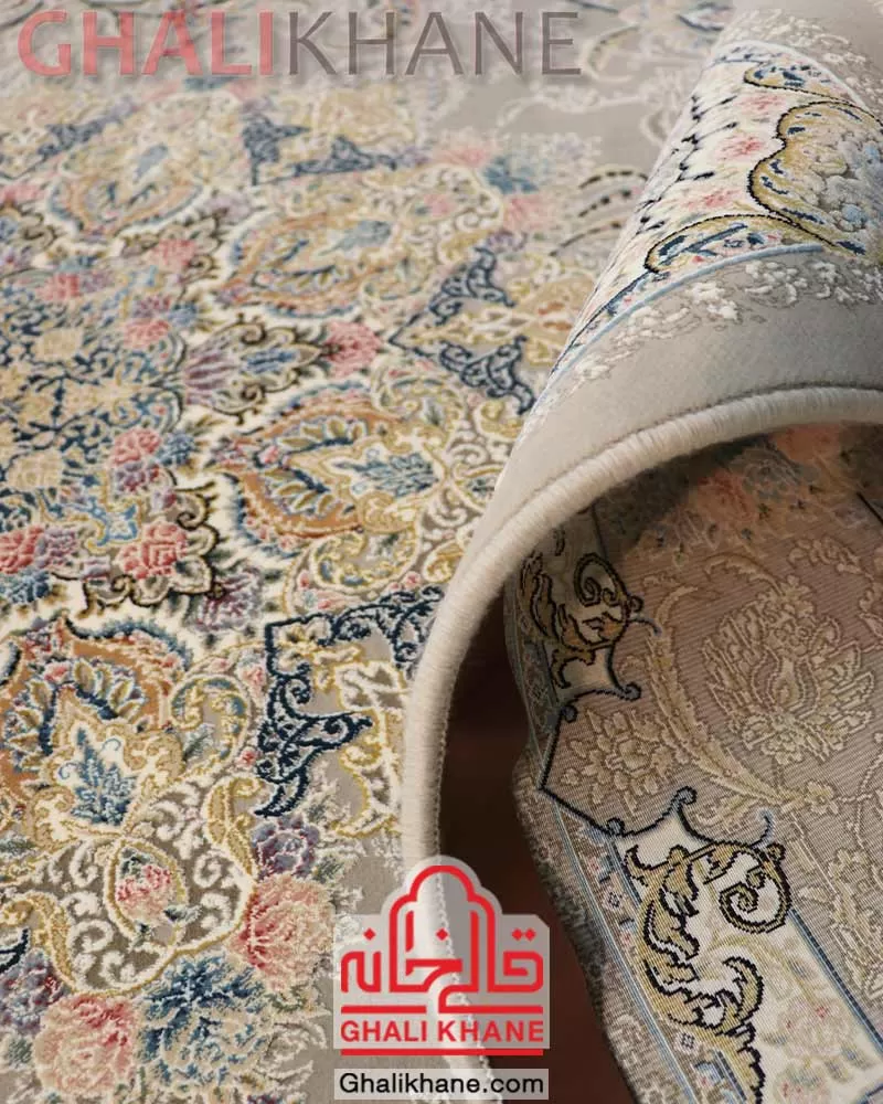 فرش ستاره کویر یزد کلکسیون نقش جهان 1000 شانه کد HI-E041-2033 ارسال سریع