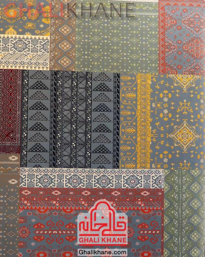 فرش ستاره کویر یزد کلکسیون شاهکار نوین 700 شانه کد YN-I054-2560 قالیخانه