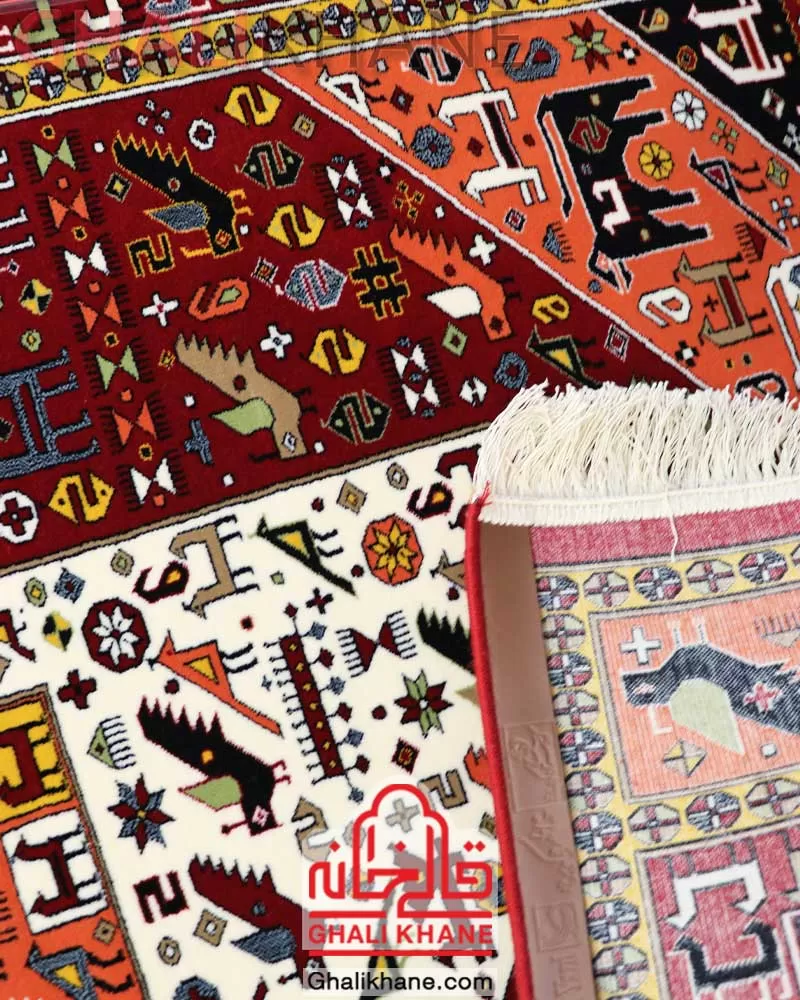 فرش ستاره کویر یزد کلکسیون شاهکار نوین 700 شانه کد YN-N058-2550