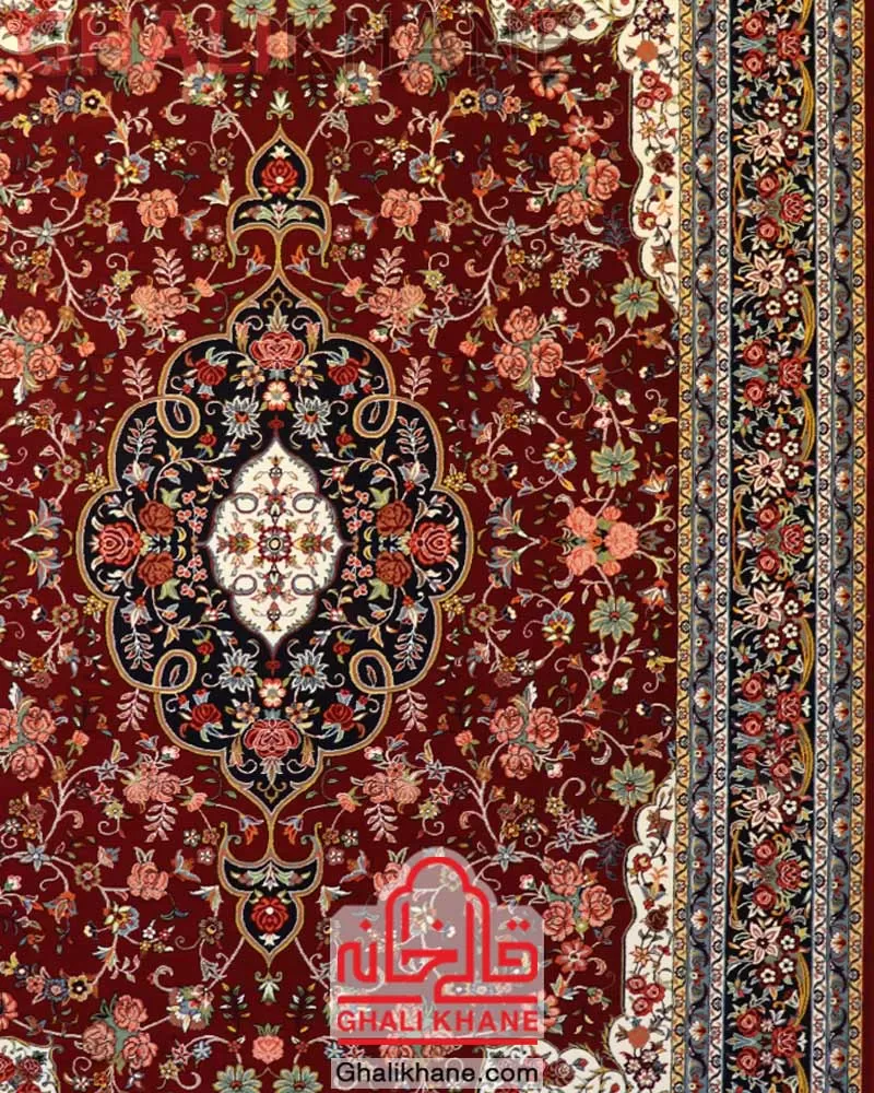 ارسال فوری -   فرش ستاره کویر یزد کلکسیون شاهکار نوین 700 شانه کد YN-N083-2559