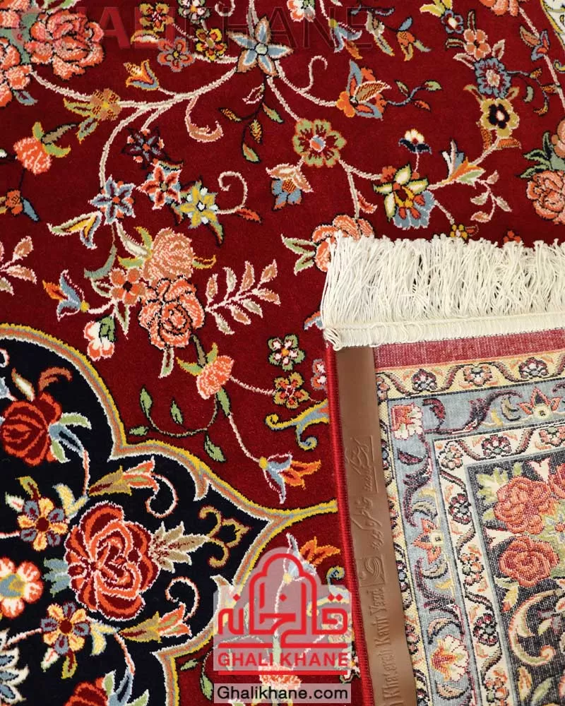 خرید حضوری   فرش ستاره کویر یزد کلکسیون شاهکار نوین 700 شانه کد YN-N083-2559