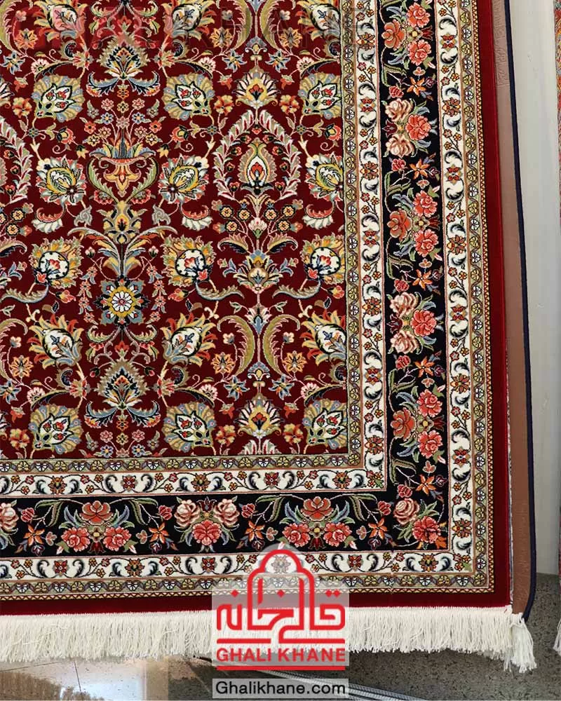 نمایندگی رسمی فرش ستاره کویر یزد کلکسیون شاهکار نوین 700 شانه کد YN-N101-2559