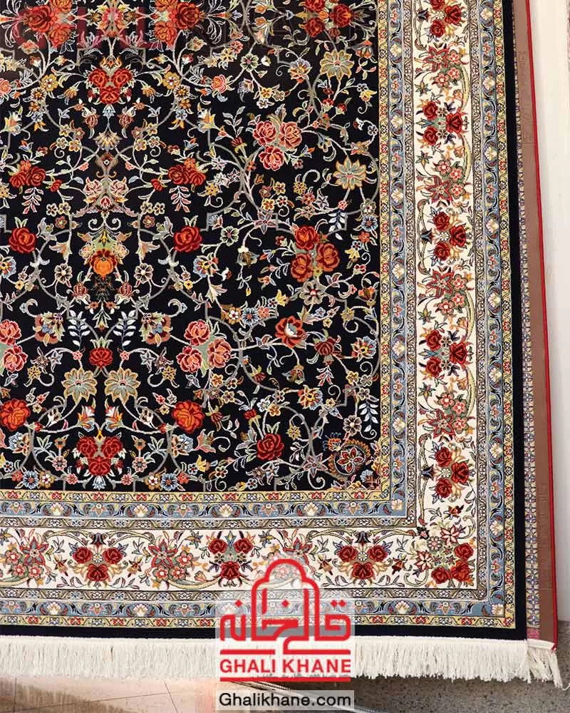 خرید حضوری -   فرش ستاره کویر یزد کلکسیون شاهکار نوین 700 شانه کد YN-N110-2590