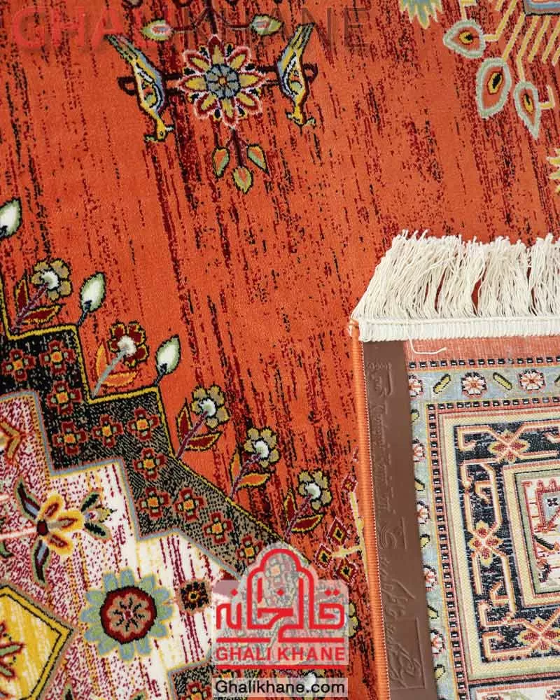 فرش ستاره کویر یزد کلکسیون شاهکار نوین 700 شانه کد YN-N120-2549 ارسال فوری