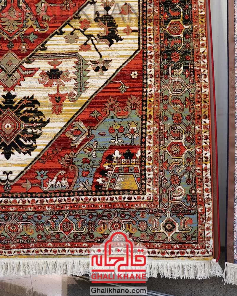 نمایندگی فرش ستاره کویر یزد کلکسیون شاهکار نوین 700 شانه کد YN-N124-2509