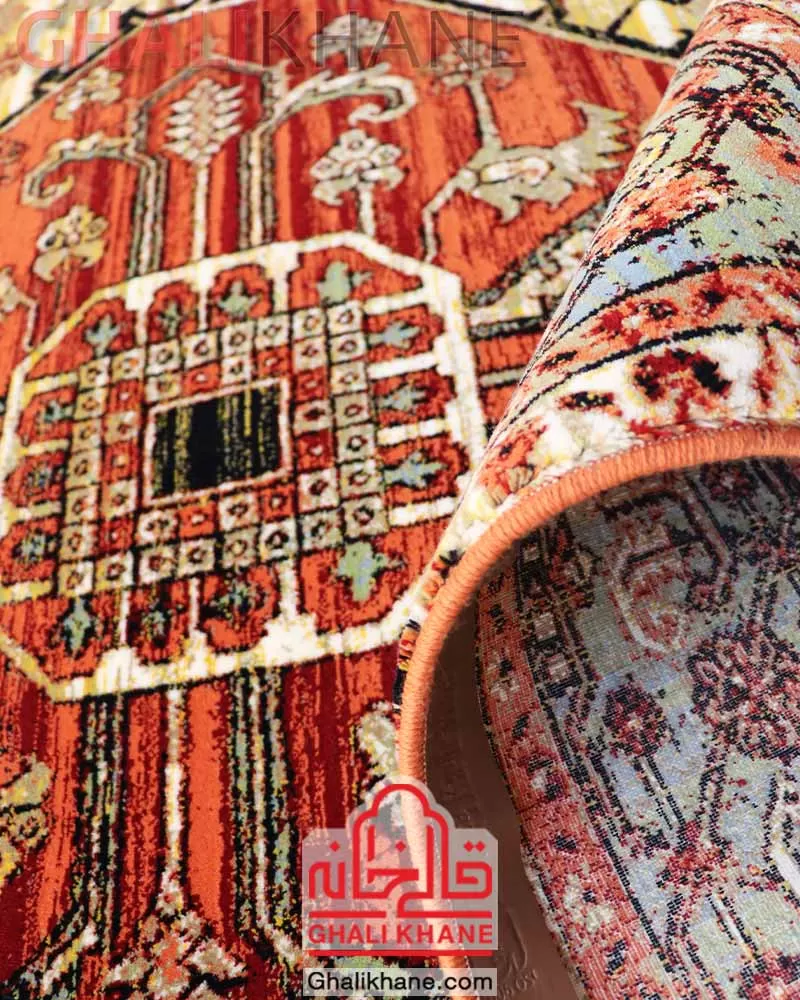 فرش ستاره کویر یزد کلکسیون شاهکار نوین 700 شانه کد YN-N124-2509