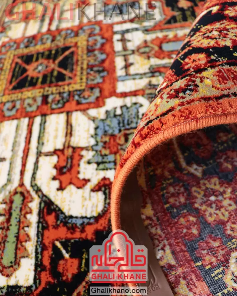 خرید حضوری   فرش ستاره کویر یزد کلکسیون شاهکار نوین 700 شانه کد YN-N132-2549