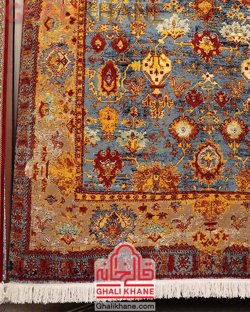 نمایندگی مرکزی فرش ستاره کویر یزد کلکسیون شاهکار نوین 700 شانه کد YN-N136-2561