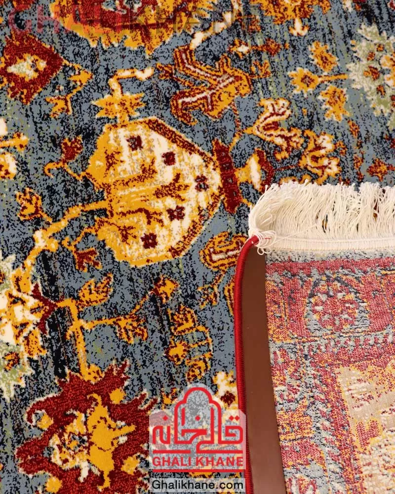 خرید حضوری فرش ستاره کویر یزد کلکسیون شاهکار نوین 700 شانه کد YN-N136-2561