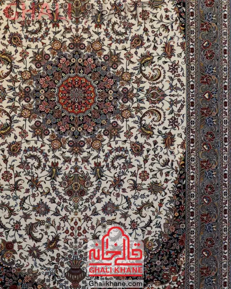 ارسال سریع فرش ستاره کویر یزد کلکسیون شاهکار نوین 700 شانه کد YN-N148-2503