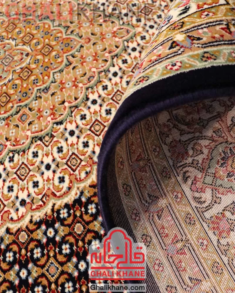 فرش ستاره کویر یزد کلکسیون ایساتیس 500 شانه کد IA-I006-8090
