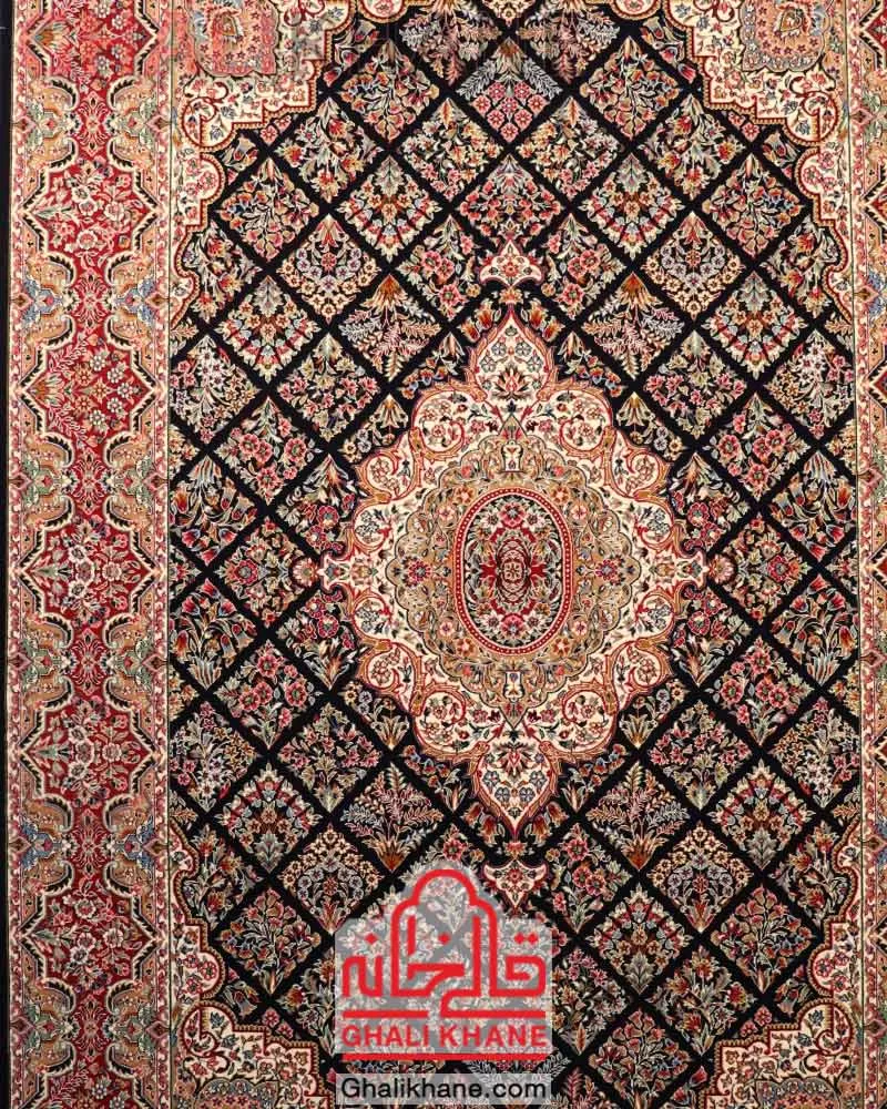 فرش ستاره کویر یزد کلکسیون ایساتیس 500 شانه کد IA-I026-8094 به قیمت عمده
