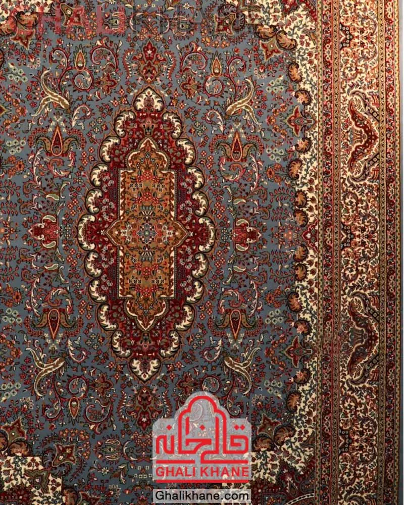 خرید حضوری   فرش ستاره کویر یزد کلکسیون ایساتیس 500 شانه کد IA-K027-8060