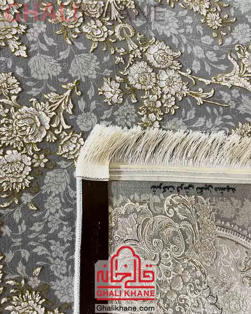 فرش نگین مشهد 1500 شانه کد 1503 طوسی