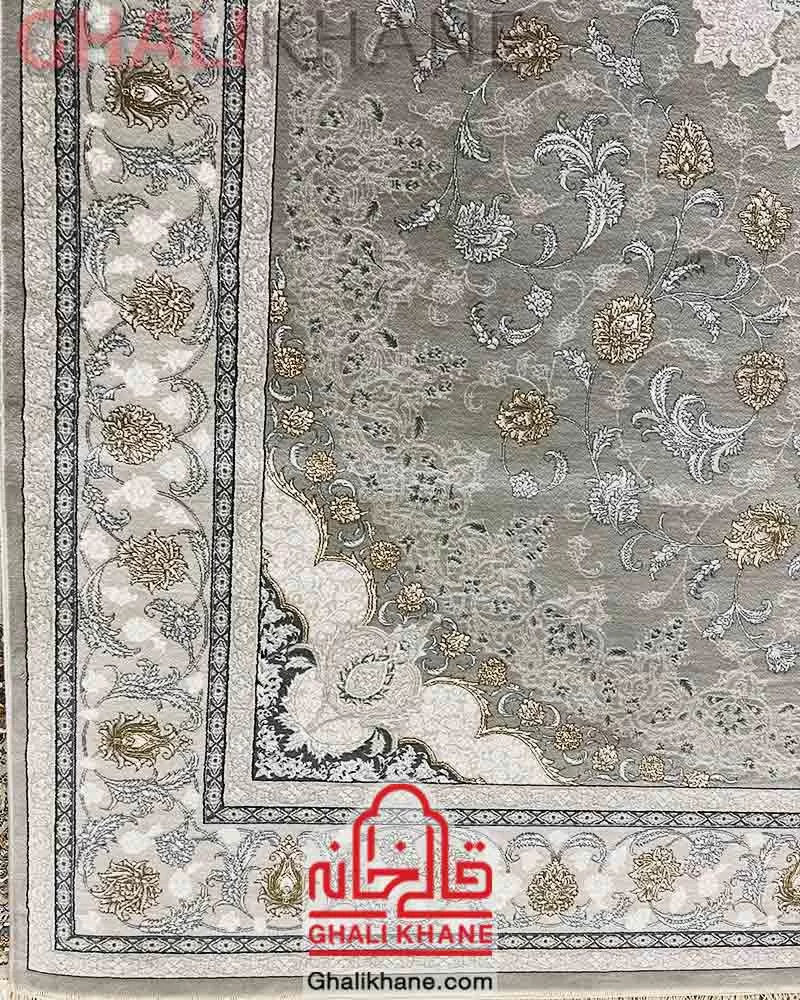 فرش نگین مشهد 700 شانه کد 2610 خاکستری