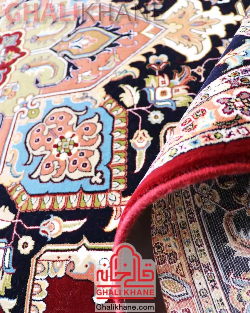 فرش مشهد طرح هریس لاکی کد 722235