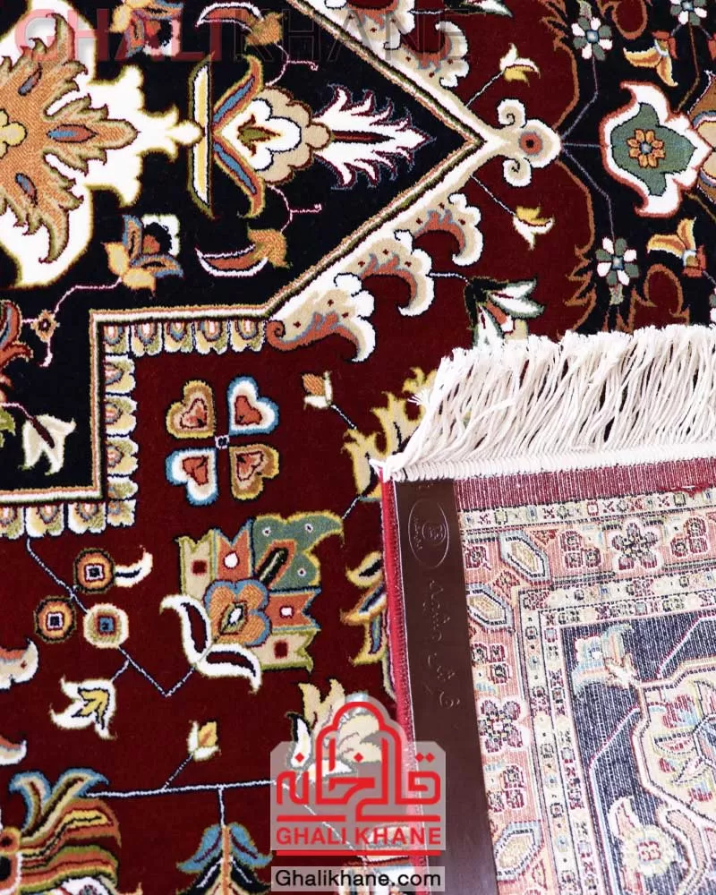 فرش مشهد طرح هریس لاکی کد 722235