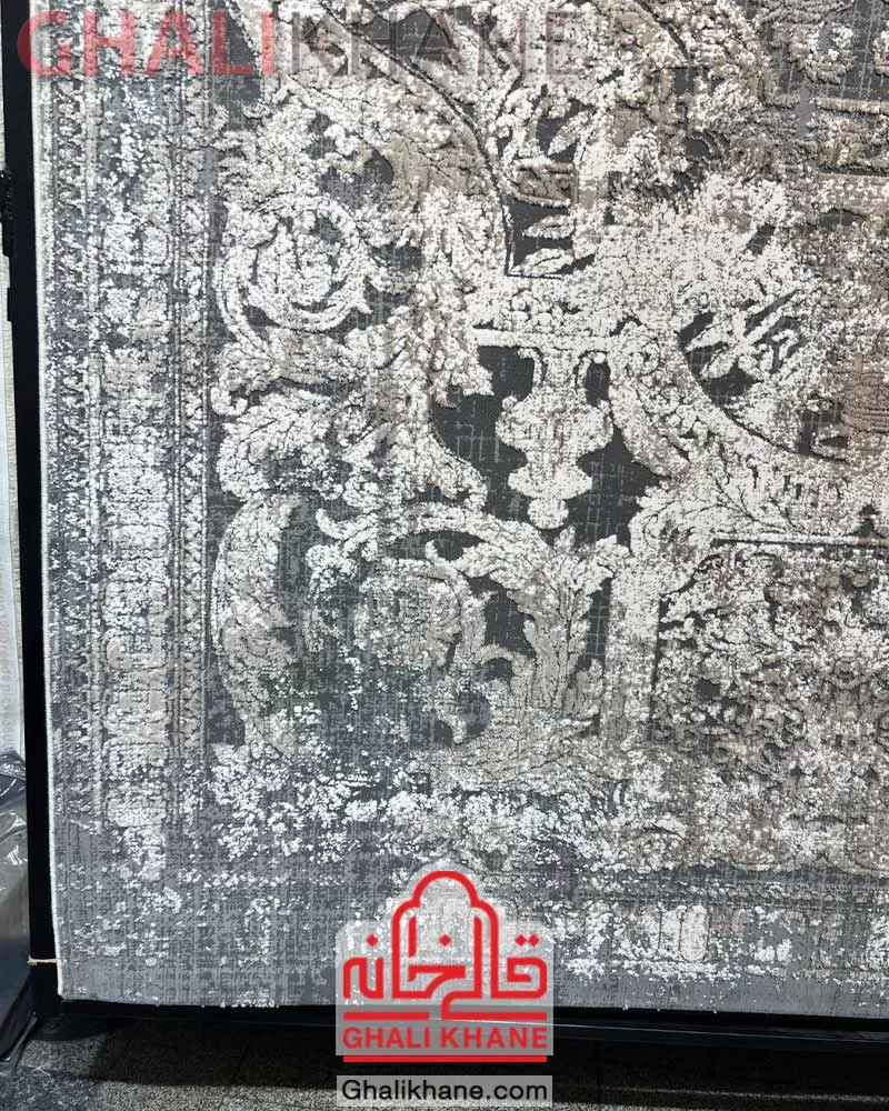 فرش مدرن پریمیوم کد P28 طرح فرانسوی