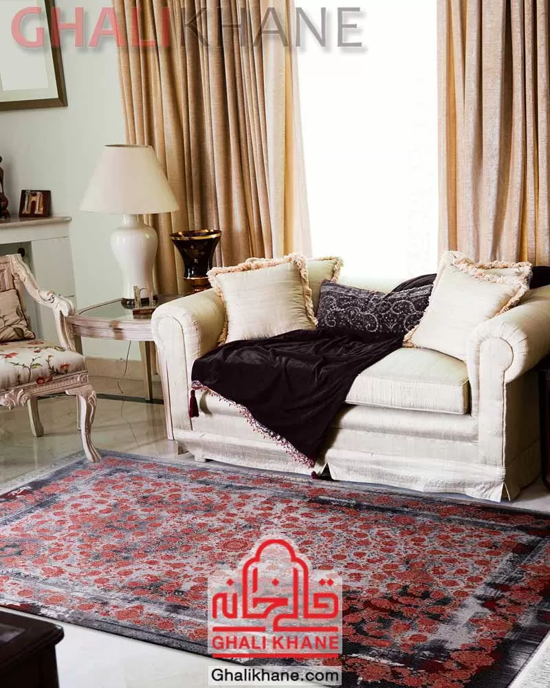 فرش وینتیج مشهد کد 803584 فیلی
