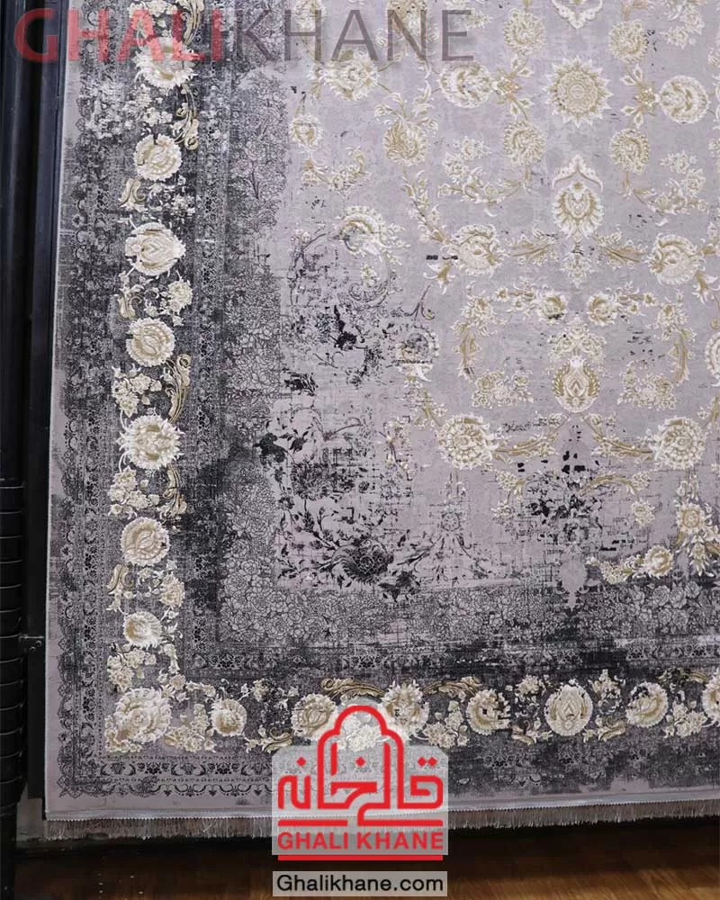 فرش وینتیج مشهد 1200 شانه کد 803594 فیلی