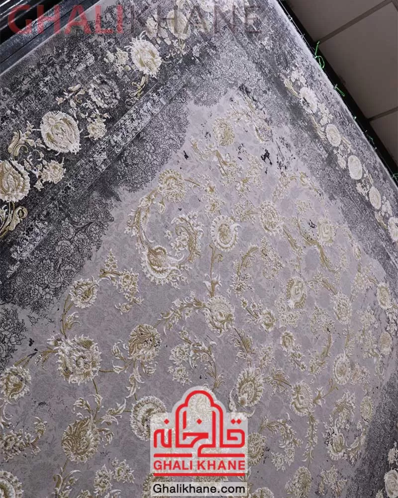 فرش وینتیج مشهد 1200 شانه کد 803594 فیلی