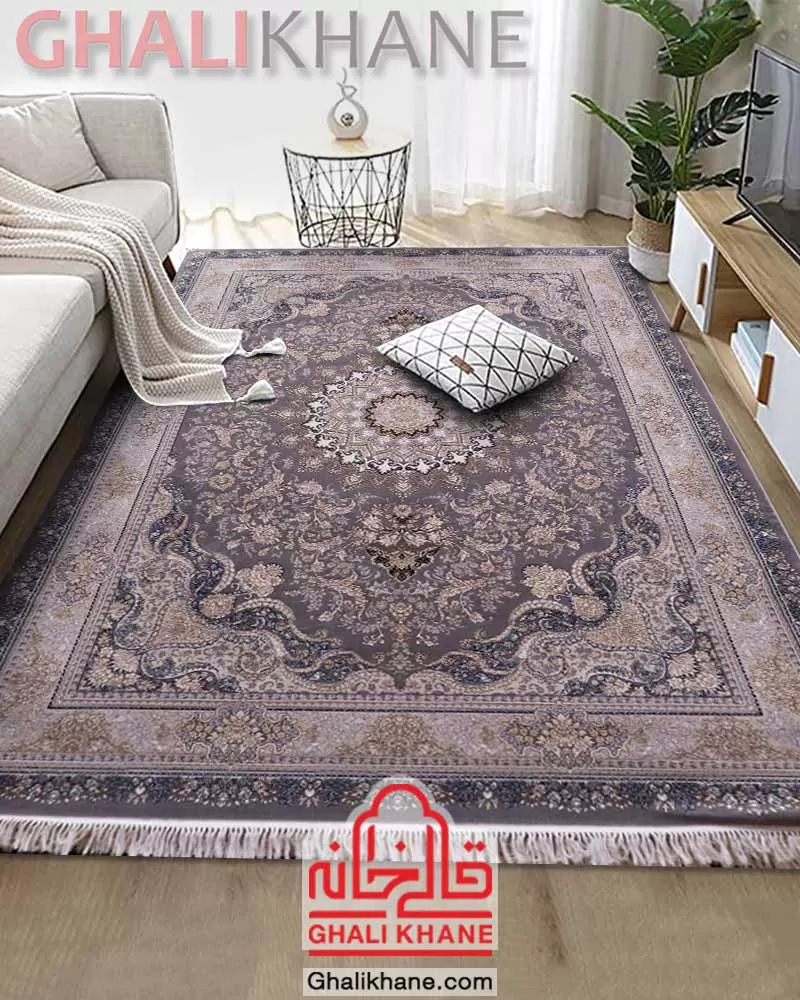 فرش زمرد مشهد کد 28000 طوسی