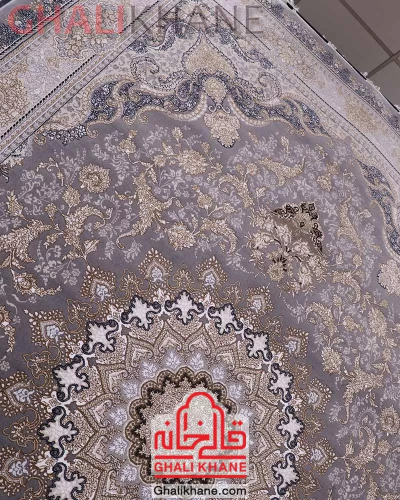 فرش زمرد مشهد کد 28000 طوسی