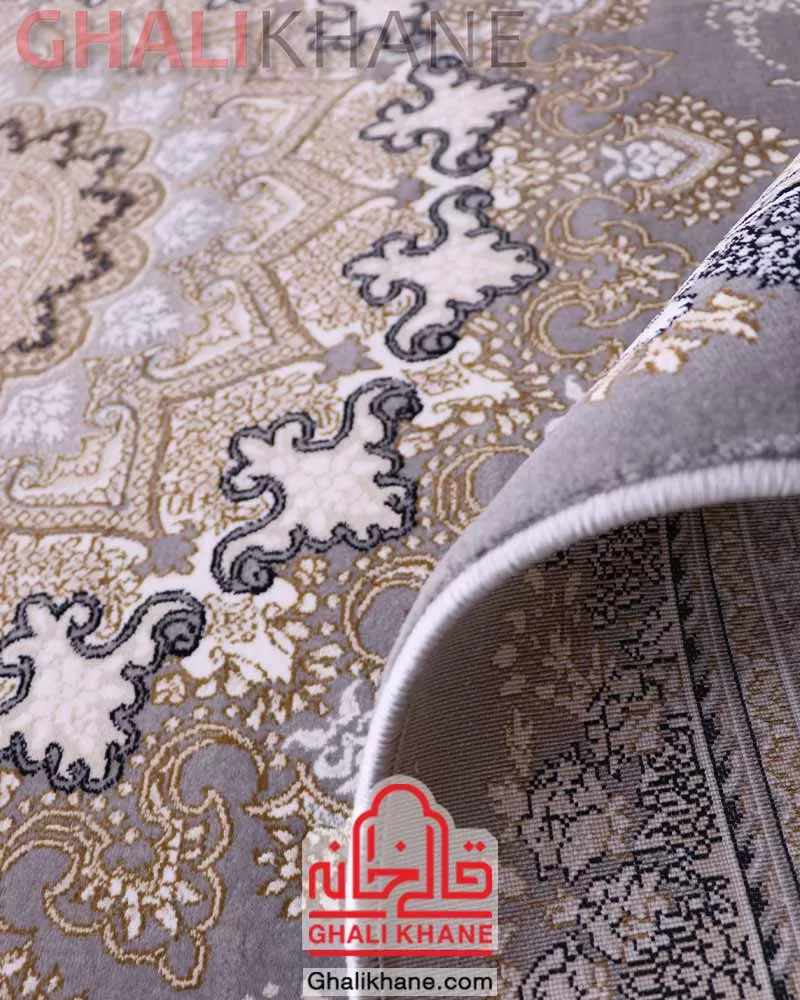 فرش زمرد مشهد کد 28000 طوسی