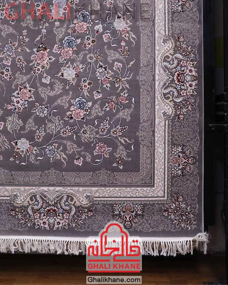 فرش زمرد مشهد 700 شانه کد 28002 طوسی