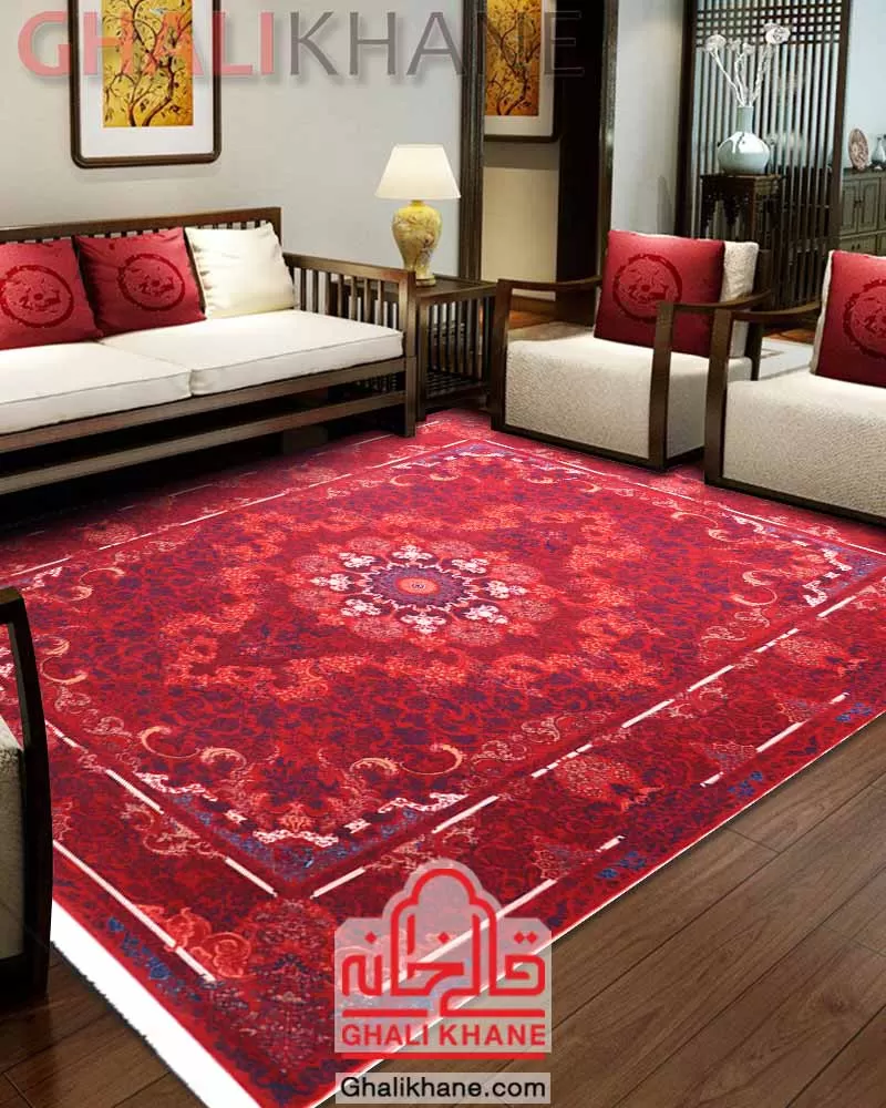 فرش تهران 1200 شانه طرح اطلس