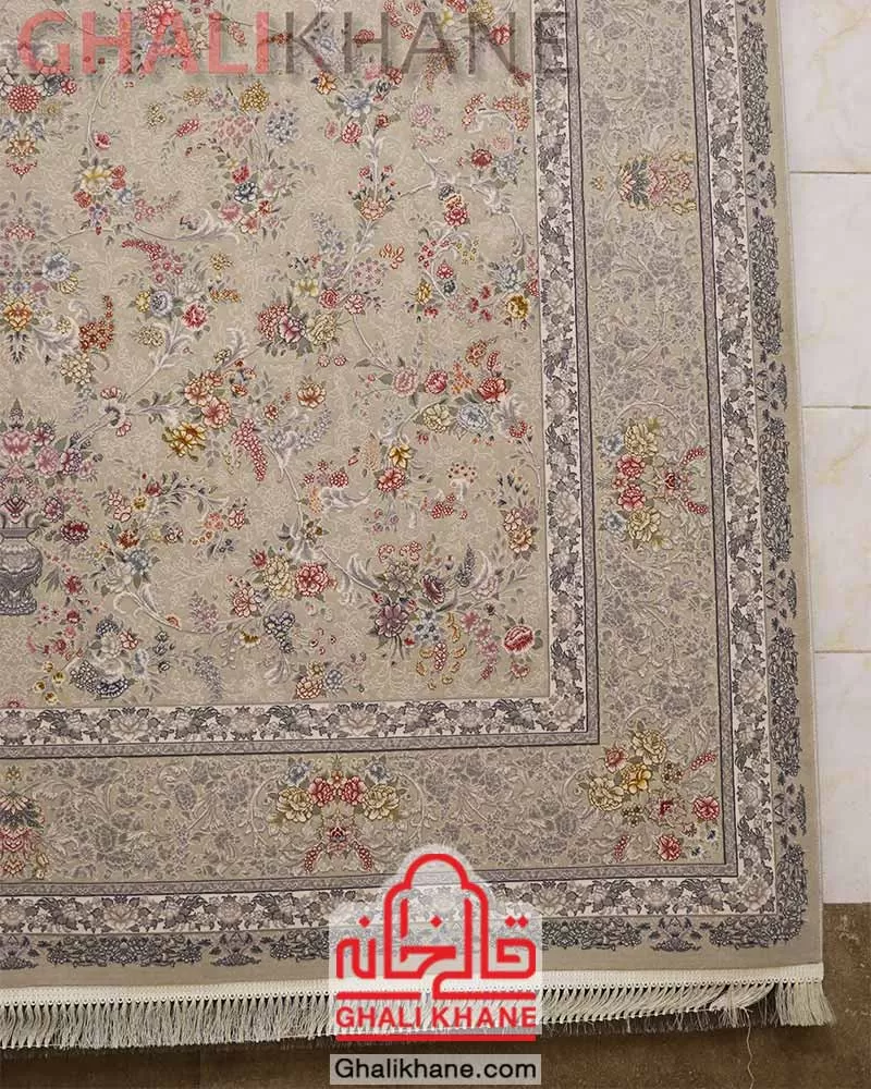 ارسال اکسپرس فرش تهران 1200 شانه طرح آرام کرم