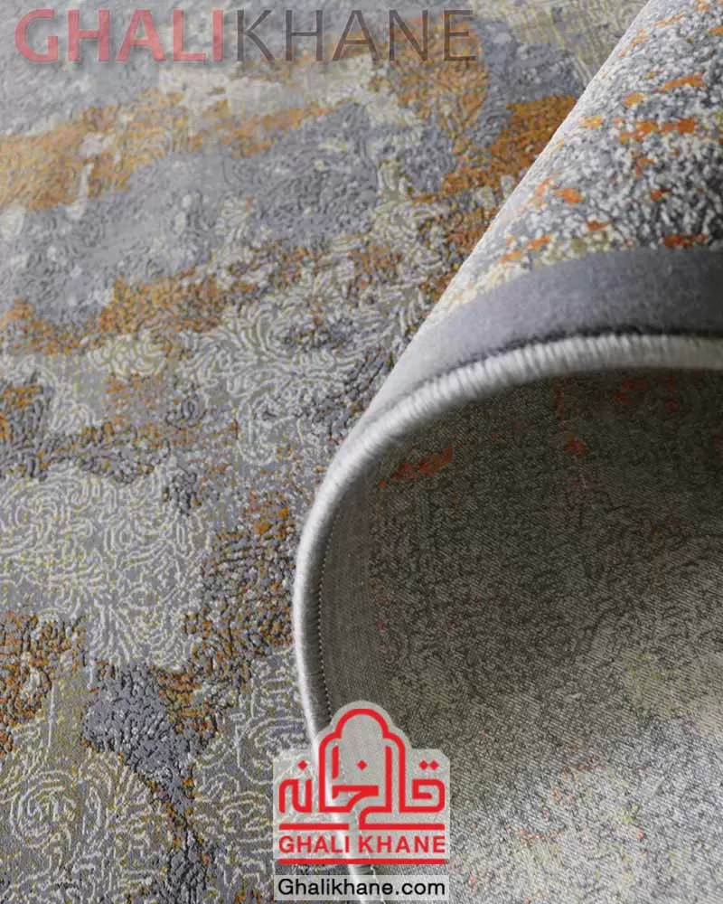 نمایندگی فرش تهران 1200 شانه طرح ابرش طوسی