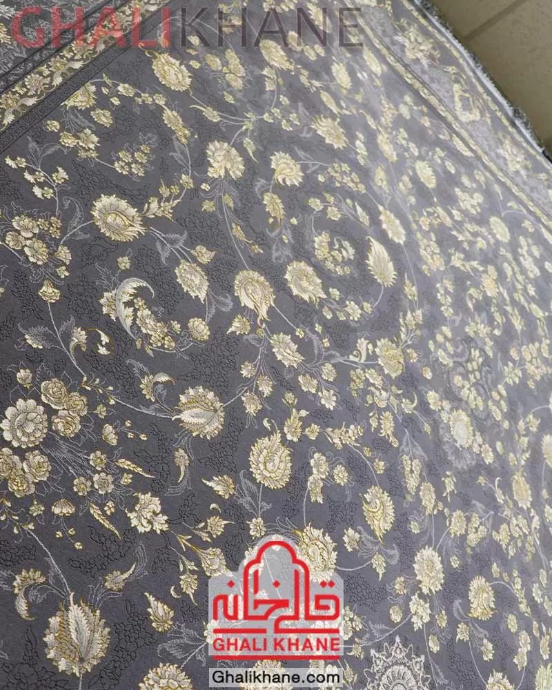 ارسال سریع  فرش تهران 1200 شانه طرح آتوسا طلاکوب طوسی