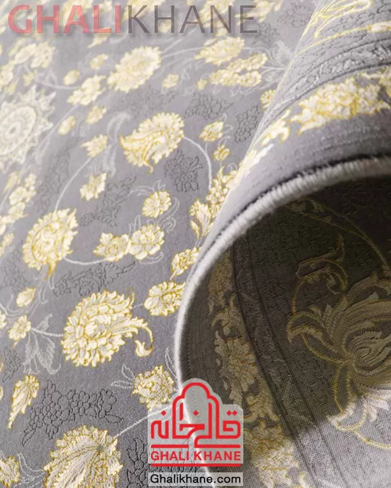 نمایندگی مرکزی  فرش تهران 1200 شانه طرح آتوسا طلاکوب طوسی