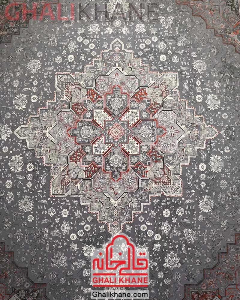 نمایندگی مرکزی فرش تهران 1200 شانه طرح هریس طوسی مسی
