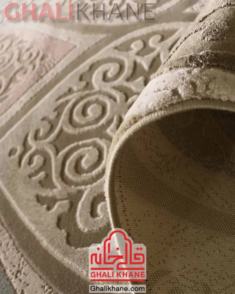 فروشگاه قالیخانه   فرش زمرد مشهد 410 شانه کد 2114