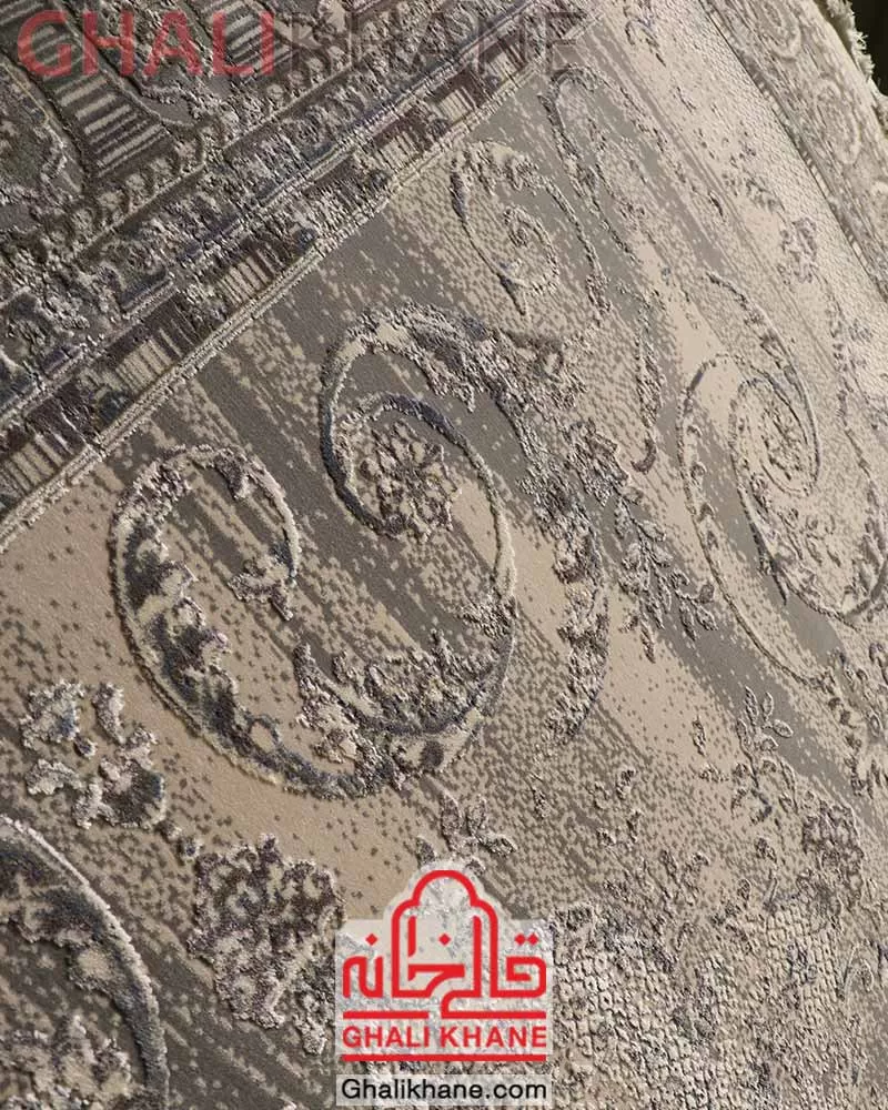 خرید فرش زمرد مشهد 410 شانه کد 5100