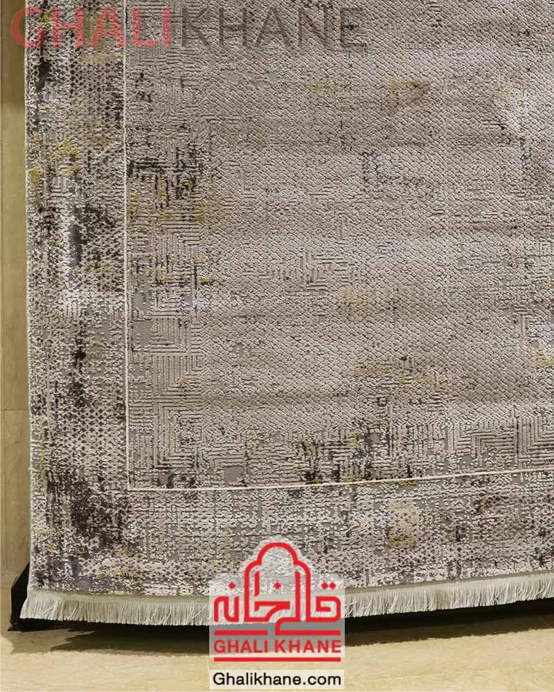 فرش مدرن زمرد مشهد 410 شانه کد 9000 ارسال سریع
